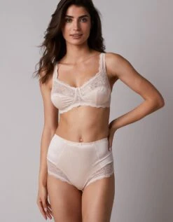 Soutien-gorge Maille Satinée Et Dentelle Salford Sans Armatures - Lot De 2 -Célèbre Lingerie Magasin 701193 C04 zoomx vue4