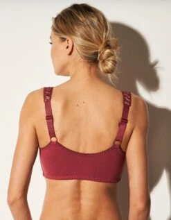 Soutien-gorge Dentelle Et Coton Ouverture Devant - Sans Armatures -Célèbre Lingerie Magasin 701569 C00 zoomx vue5