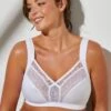 Soutien-gorge Grand Maintien Coton - Sans Armatures -Célèbre Lingerie Magasin 701575 C08 zoomx