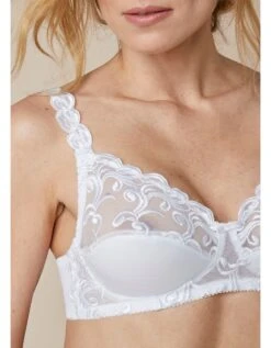 Soutien-gorge Brodé Microfibre Sans Armatures Sienne - Lot De 2 -Célèbre Lingerie Magasin 701603 C06 zoomx vue3