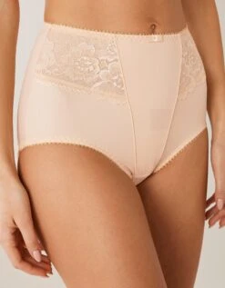Gaine Amincissante Dentelle Et Microfibre -Célèbre Lingerie Magasin 701604 C02 zoomx vue3