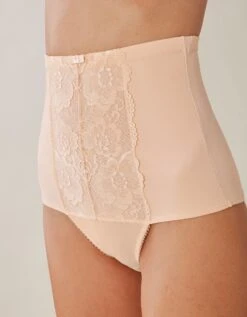 Gaine Serre-taille Dentelle Amincissante -Célèbre Lingerie Magasin 701605 C01 zoomx vue4