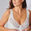 Soutien-gorge Minimiseur Dentelle Ouverture Devant - Sans Armatures -Célèbre Lingerie Magasin 701662 C01 zoomx