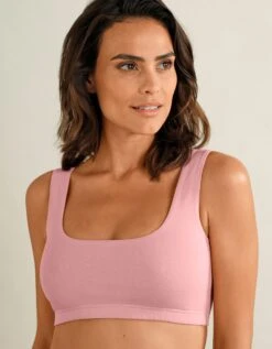 Brassière Confort Coton Stretch Doublé Sans Armatures - Lot De 2