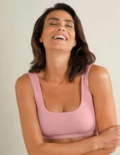 Brassière Confort Coton Stretch Doublé Sans Armatures - Lot De 2 11 Brassière Confort Coton Stretch Doublé Sans Armatures - Lot De 2 -Célèbre Lingerie Magasin 701699 C00 zoomx vue3