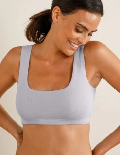 Brassière Confort Coton Stretch Doublé Sans Armatures - Lot De 2 13 Brassière Confort Coton Stretch Doublé Sans Armatures - Lot De 2 -Célèbre Lingerie Magasin 701699 C00 zoomx vue5