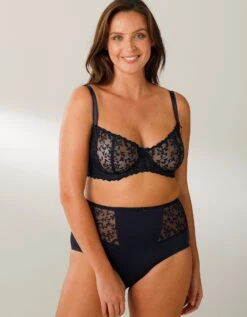 Soutien-gorge Tulle Brodé Batlow Forme Corbeille – Avec Armatures -Célèbre Lingerie Magasin 701711 C00 zoomx vue4