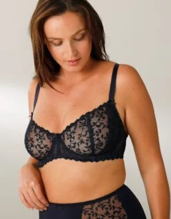 Soutien-gorge Tulle Brodé Batlow Forme Corbeille – Avec Armatures -Célèbre Lingerie Magasin 701711 C00 zoomx vue6