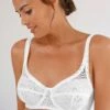 Playtex Soutien-gorge Coeur Croisé Féminin Emboîtant Dentelle Recyclée - Avec Armatures -Célèbre Lingerie Magasin 701776 C01 zoomx