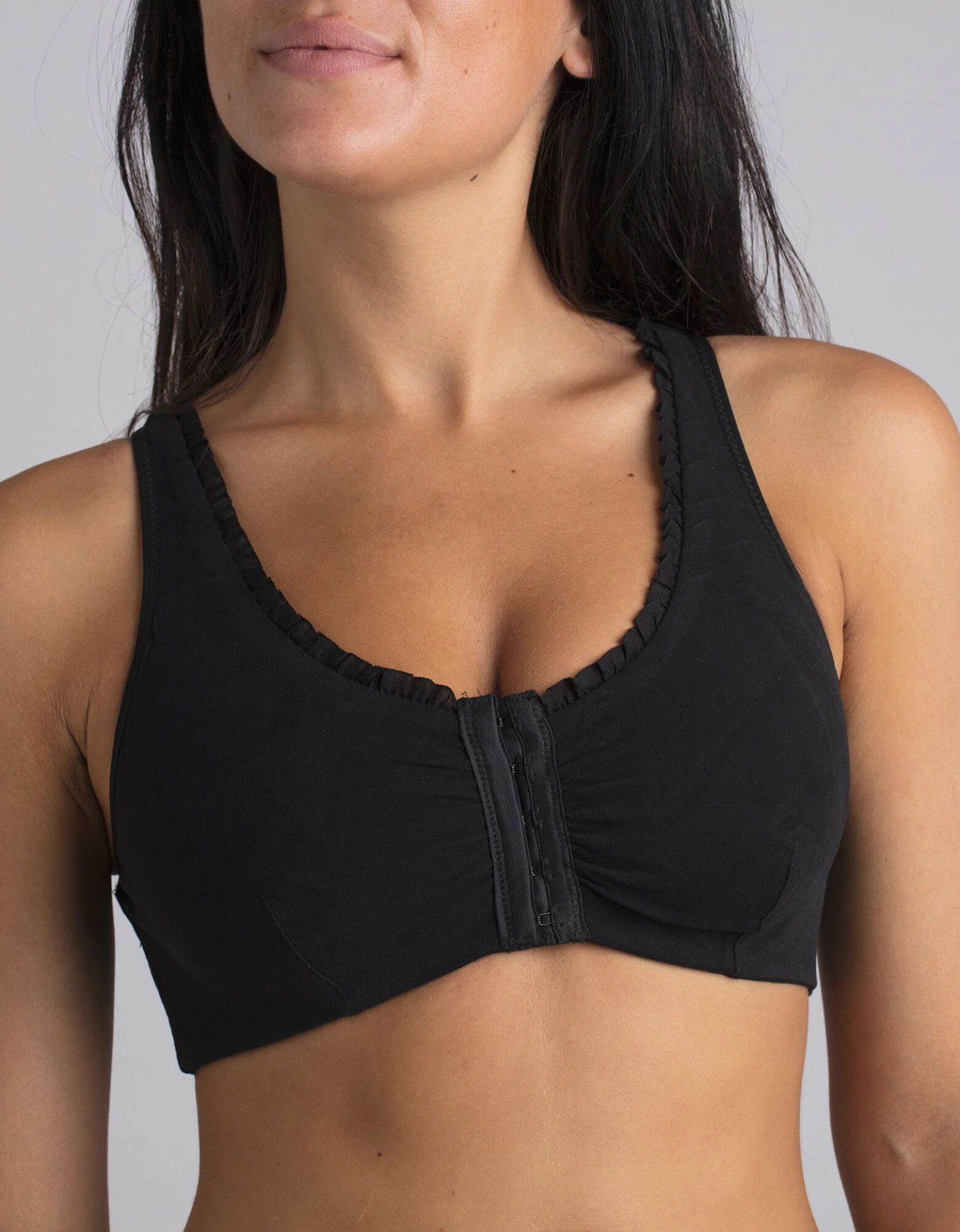 Brassière Post-opératoire Sans Armatures- Ouverture Devant 3 Brassière Post-opératoire Sans Armatures- Ouverture Devant