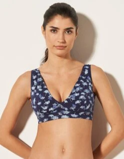 Brassière Sport Coton Stretch Imprimé -Célèbre Lingerie Magasin 701838 C01 zoomx vue5