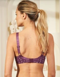 Soutien Gorge Forme Emboîtante Imprimé "fleurettes" Brodé Olbia - Avec Armatures -Célèbre Lingerie Magasin 701841 C01 zoomx vue7