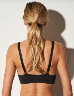 Soutien-gorge Coton Uni Et Plumetis Ouverture Devant - Sans Armatures -Célèbre Lingerie Magasin 701847 C01 zoomx vue5