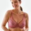 Soutien-gorge Minimiseur En Tulle Et Dentelle Camana - Avec Armatures