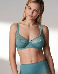 Soutien-gorge Forme Emboîtante Dentelle Stretch Et Microfibre Camana- Avec Armatures