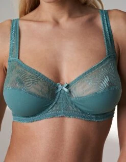 Soutien-gorge Forme Emboîtante Dentelle Stretch Et Microfibre Camana- Avec Armatures -Célèbre Lingerie Magasin 701869 C09 zoomx vue4