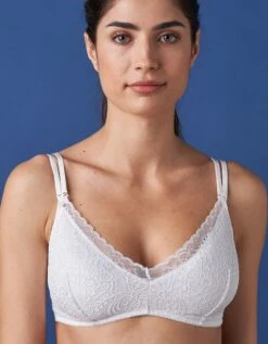 Soutien-gorge Forme Triangle Bretelles Repositionnables - Sans Armatures -Célèbre Lingerie Magasin 701883 C00 zoomx vue4