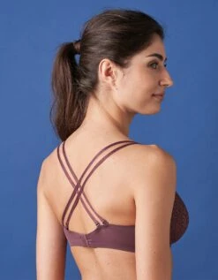 Soutien-gorge Forme Triangle Bretelles Repositionnables - Sans Armatures -Célèbre Lingerie Magasin 701883 C01 zoomx vue2