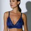 Soutien-gorge Forme Triangle Satin Et Dentelle Nauta- Sans Armatures -Célèbre Lingerie Magasin 701893 C00 zoomx