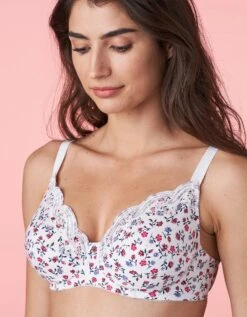 Bestform Soutien-gorge Emboîtant Emily Coton Stretch Imprimé Fleuri - Avec Armatures -Célèbre Lingerie Magasin 701911 C01 zoomx vue5