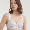 DIM Soutien-gorge Generous Coton Bio(1) Imprimé Bambou - Avec Armatures -Célèbre Lingerie Magasin 701925 C01 zoomx