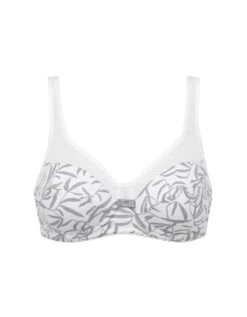 DIM Soutien-gorge Generous Coton Bio(1) Imprimé Bambou - Avec Armatures -Célèbre Lingerie Magasin 701925 C01 zoomx vue5