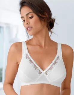 Playtex Soutien-gorge Cœur Croisé Ajouré Sans Armatures - Lot De 2