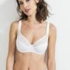 Soutien-gorge Coton Dentelle Uni Coria - Avec Armatures -Célèbre Lingerie Magasin 701995 C01 zoomx