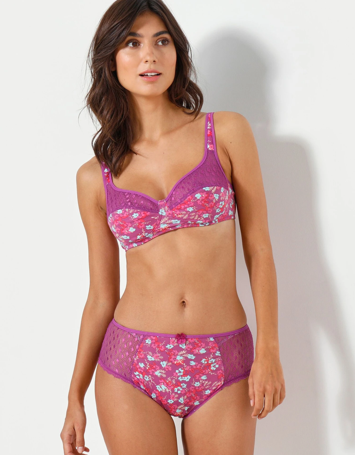 Soutien-gorge Coton Imprimé Fleuri Coria - Sans Armatures 8 Soutien-gorge Coton Imprimé Fleuri Coria - Sans Armatures – Image 6