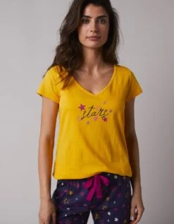 Tee-shirt De Pyjama Manches Courtes Imprimé Estrella