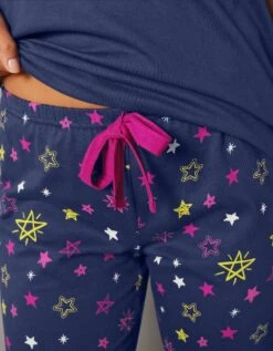 Pantalon De Pyjama Imprimé étoiles Estrella - Coton -Célèbre Lingerie Magasin 703028 C01 zoom detailRFP