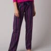 Pantalon De Pyjama Imprimé Rayé Estrella - Coton -Célèbre Lingerie Magasin 703029 C01 zoomx