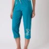 Pantalon Court Pyjama Imprimé Placé "jardin Secret" -Célèbre Lingerie Magasin 703074 C01 zoomx