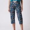 Pantalon Court Pyjama Imprimé Floral 2 Pantalon Court Pyjama Imprimé Floral -Célèbre Lingerie Magasin 703075 C02 zoomx