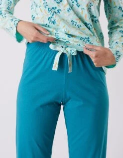 Pantalon Pyjama Coton Imprimé "jardin Secret" -Célèbre Lingerie Magasin 703076 C01 zoomx vue4