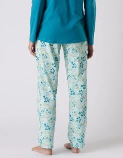Pantalon Pyjama Coton Imprimé Floral -Célèbre Lingerie Magasin 703077 C01 zoomx vue2
