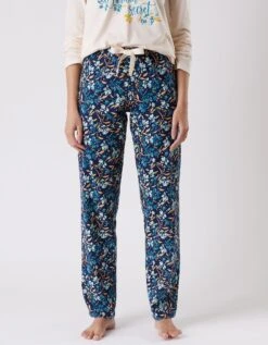 Pantalon Pyjama Coton Imprimé Floral -Célèbre Lingerie Magasin 703077 C02 zoomx vue6