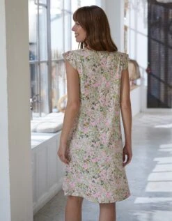 Nuisette Volantée Imprimé Fleuri -Célèbre Lingerie Magasin 703088 C01 zoomx vue2