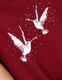 Nuisette Coton Fines Bretelles Motif «oiseaux» 15 Nuisette Coton Fines Bretelles Motif «oiseaux» -Célèbre Lingerie Magasin 703123 C01 zoomx vue7