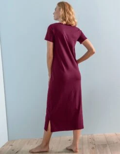 Chemise De Nuit Longue Imprimé «oiseaux» -Célèbre Lingerie Magasin 703125 C01 zoomx vue3