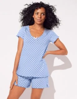 Pyjashort Imprimé Pois