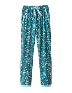 Pantalon De Pyjama – Fleuri émeraude -Célèbre Lingerie Magasin 703155 C01 zoomx vue5