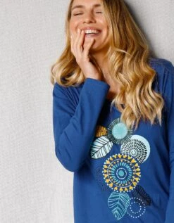 Pyjama Manches Longues Motif "rosaces" -Célèbre Lingerie Magasin 703207 C01 zoomx vue5