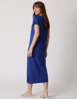 Chemise De Nuit Longue Manches Courtes Motif «rosaces » 12 Chemise De Nuit Longue Manches Courtes Motif «rosaces » -Célèbre Lingerie Magasin 703211 C01 zoomx vue5