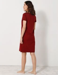 Chemise De Nuit Courtes Manches Courtes Motif «papillons» -Célèbre Lingerie Magasin 703280 C01 zoomx vue6