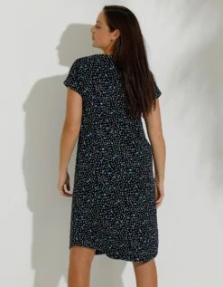 Chemise De Nuit Coton Imprimé "coeurs" -Célèbre Lingerie Magasin 703367 C01 zoomx vue4