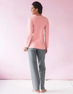 Pyjama Imprimé Chat - Lot De 2 -Célèbre Lingerie Magasin 703410 C00 zoomx vue3