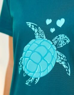 Chemise De Nuit Courte Imprimé Tortue -Célèbre Lingerie Magasin 703463 C01 zoomx vue6