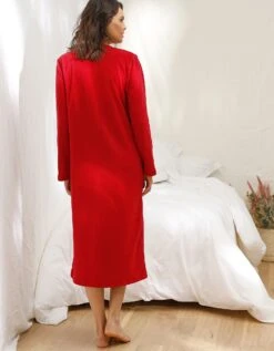 Chemise De Nuit Longue Nuages En Micro-polaire -Célèbre Lingerie Magasin 703472 C01 zoomx vue6