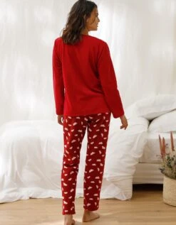 Pyjama Complet Nuages, Polaire Et Manches Longues -Célèbre Lingerie Magasin 703473 C01 zoomx vue7